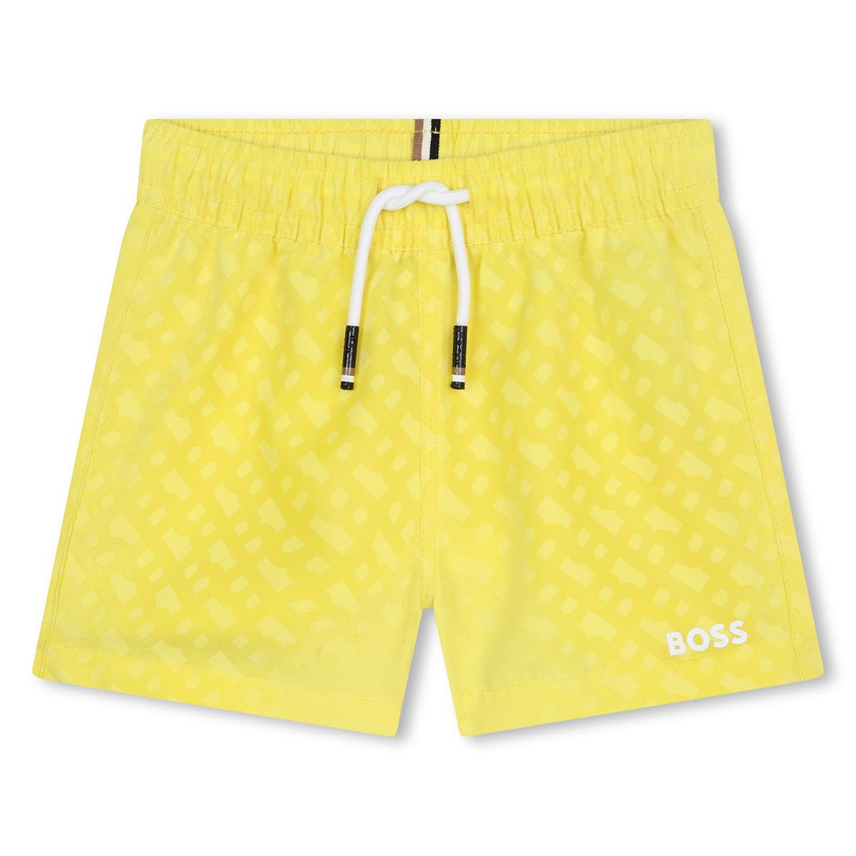 Baby Boys Yellow Swim Shorts