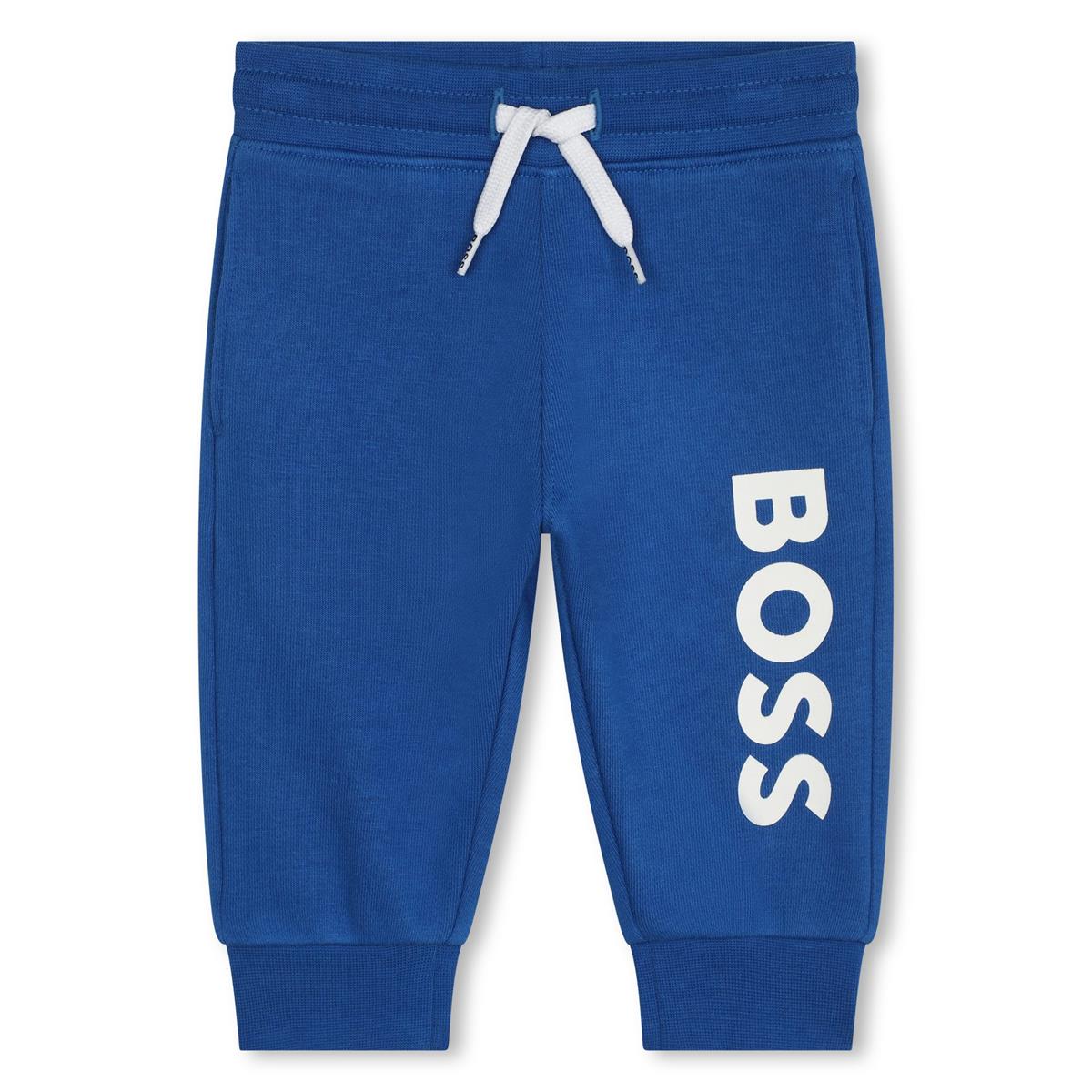 Baby Boys Blue Cotton Trousers