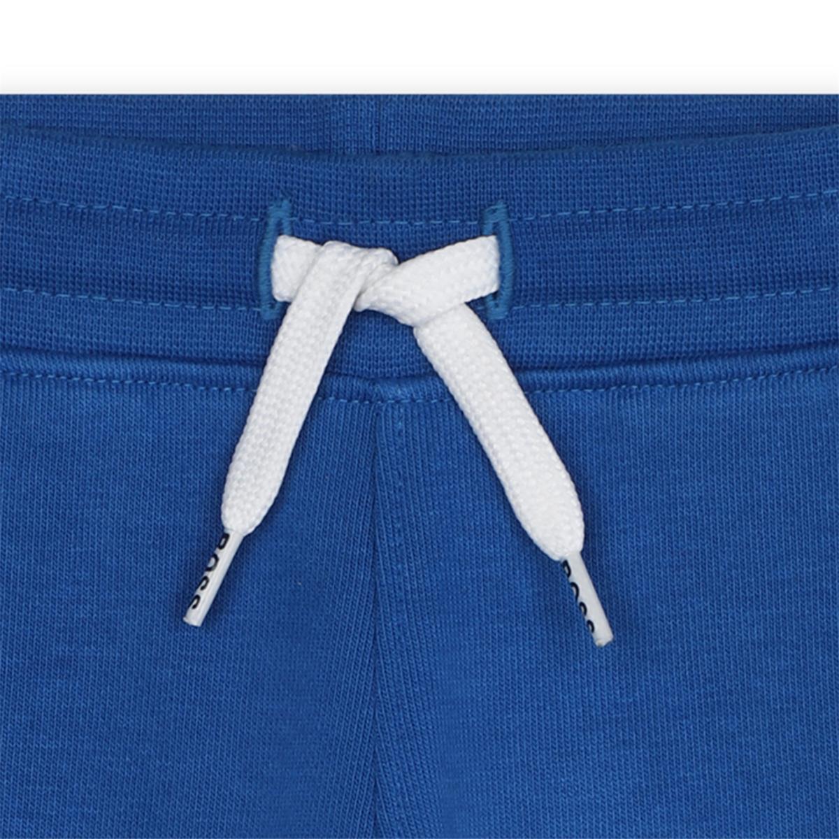 Baby Boys Blue Cotton Trousers