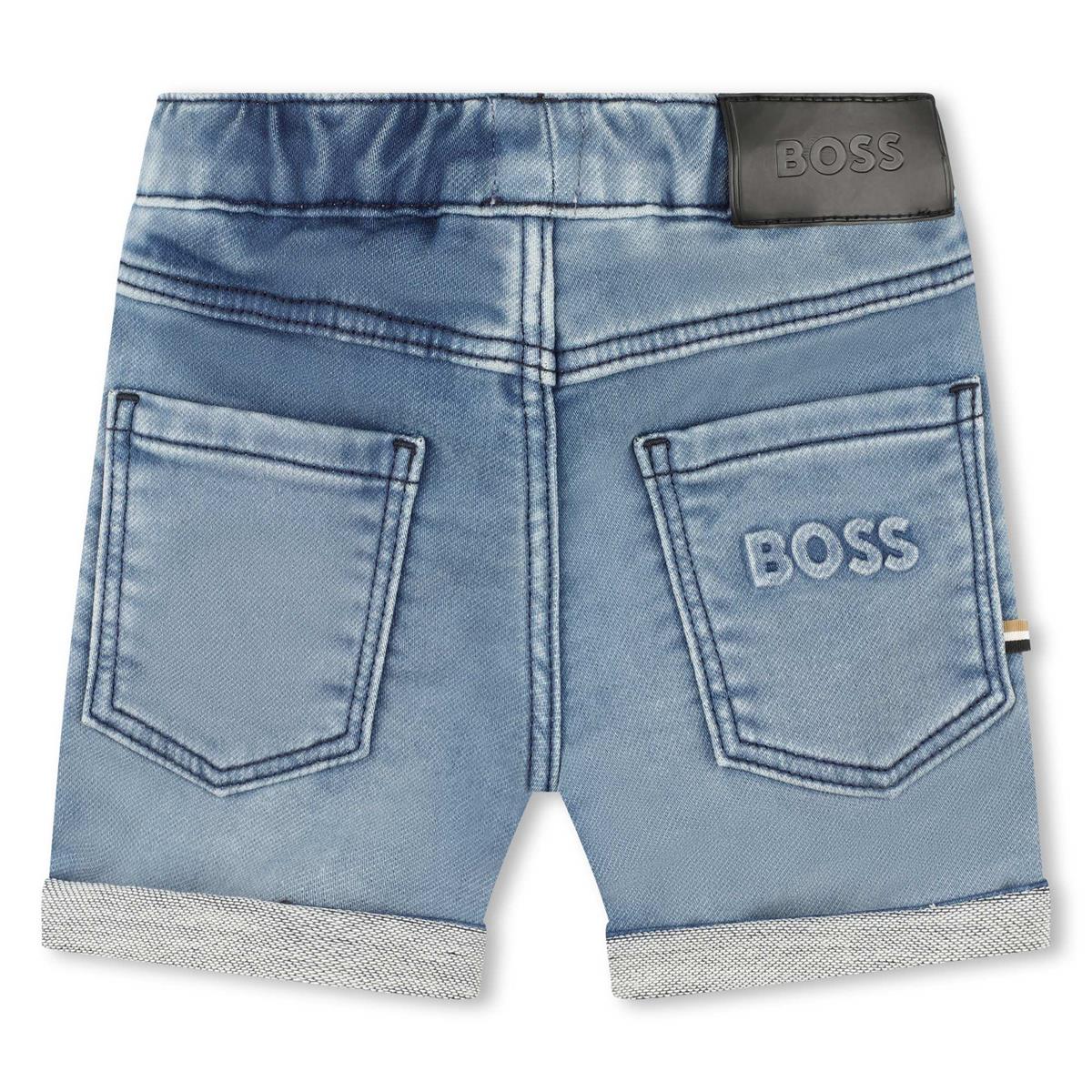 Baby Boys Blue Denim Shorts