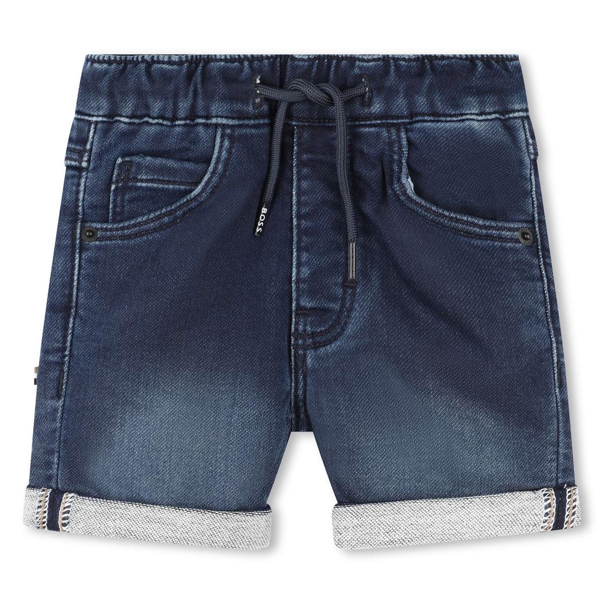 Baby Boys Blue Denim Shorts