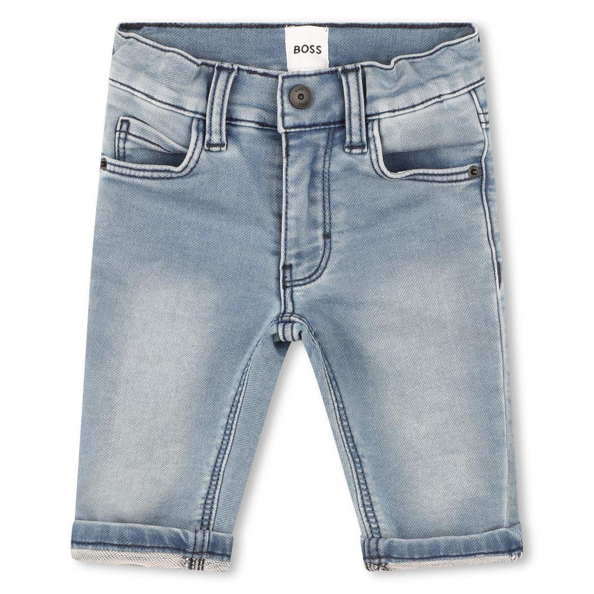 Baby Boys Light Blue Denim Trousers