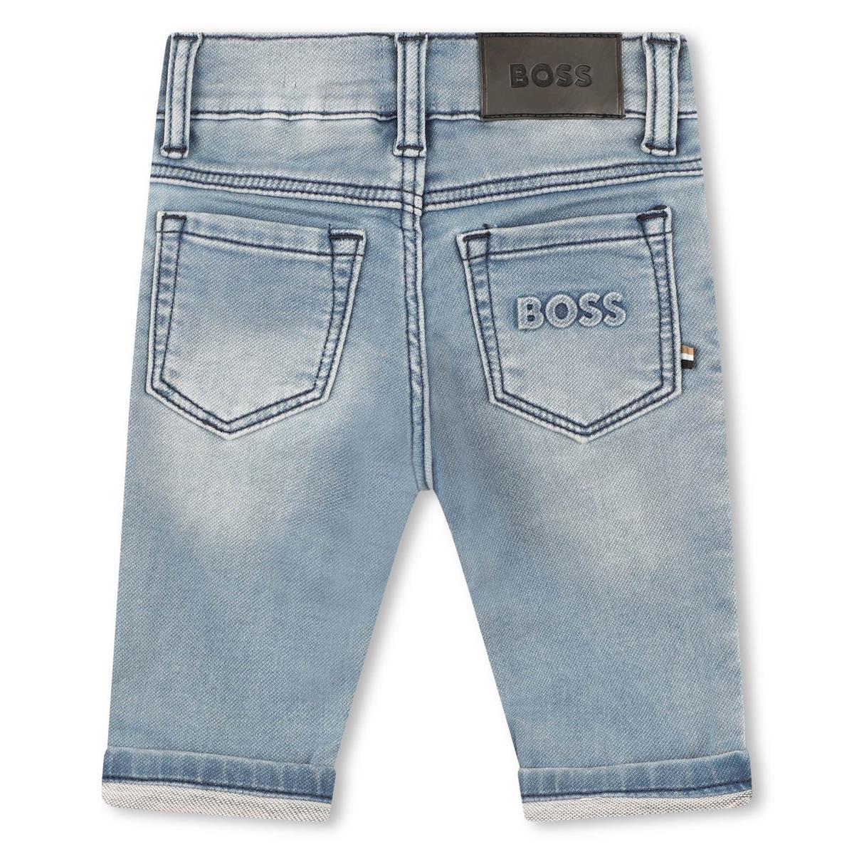 Baby Boys Light Blue Denim Trousers