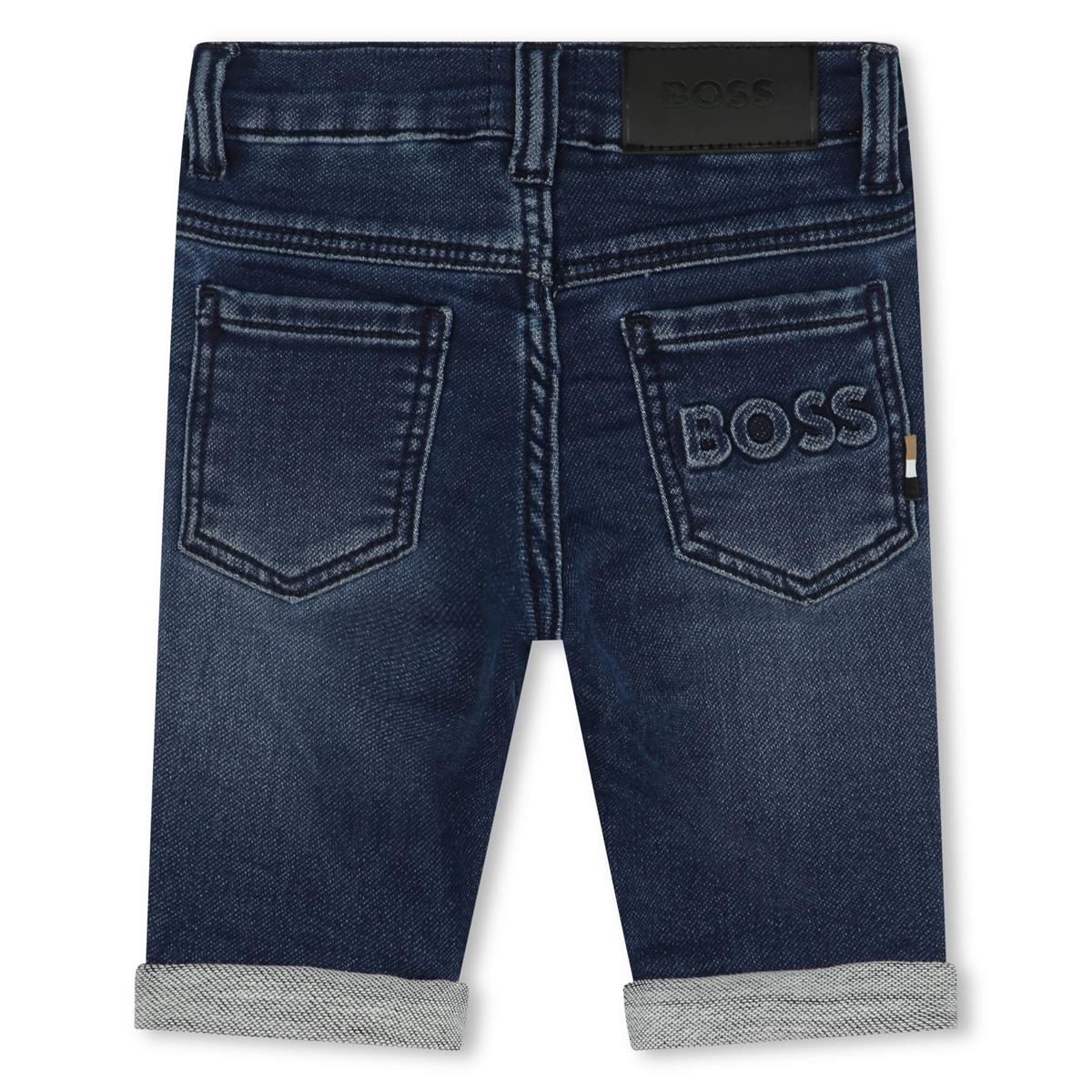 Baby Boys Blue Denim Trousers