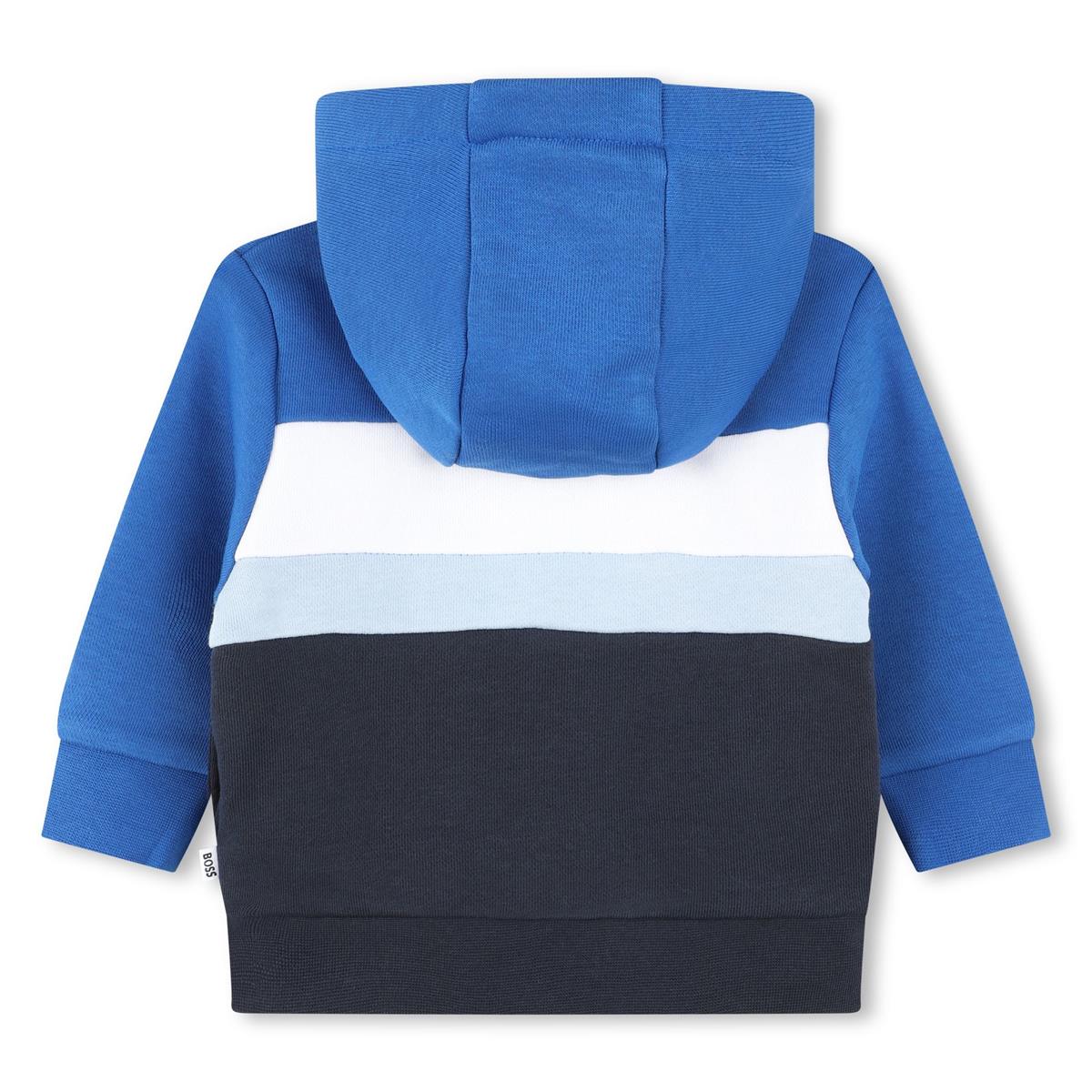 Baby Boys Blue Zip-Up Top