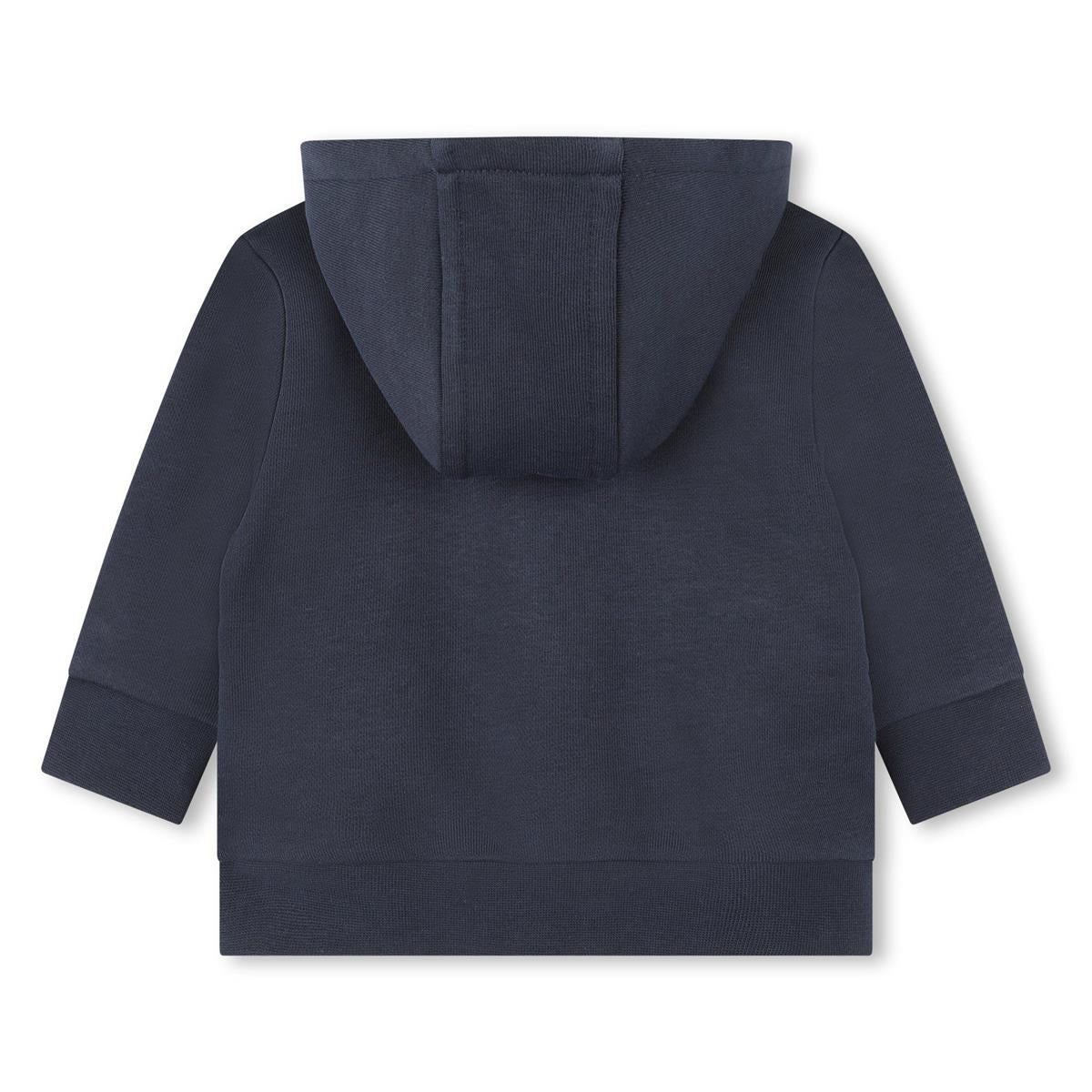 Baby Boys Navy Zip-Up Top