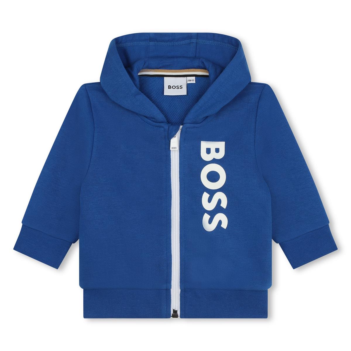 Baby Boys Blue Zip-Up Top