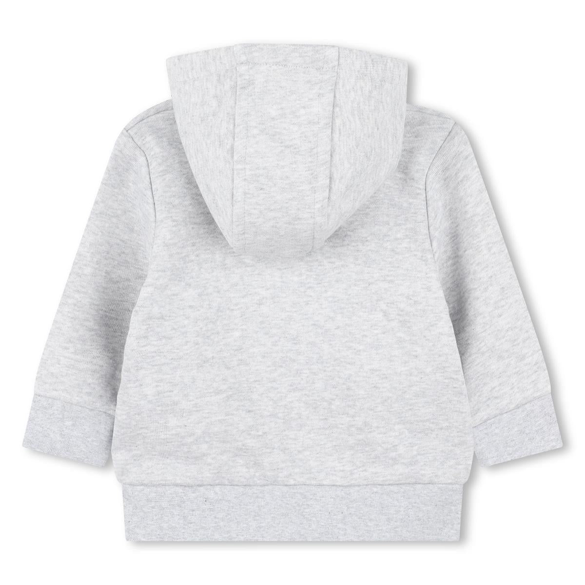 Baby Boys Grey Zip-Up Top