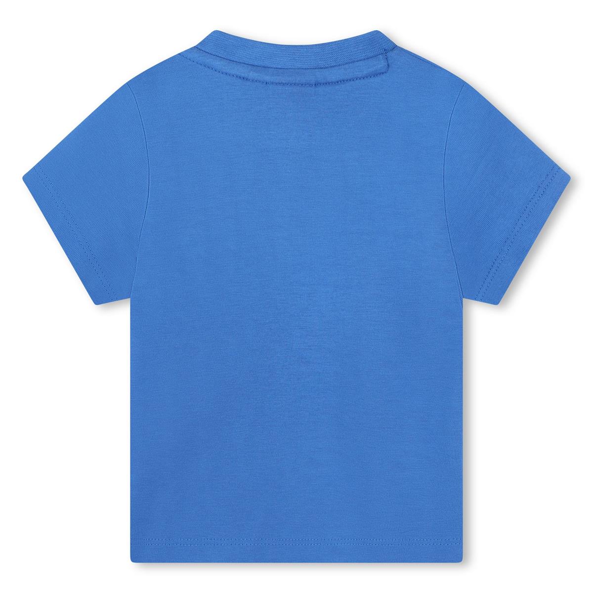 Baby Boys Blue Cotton T-Shirt