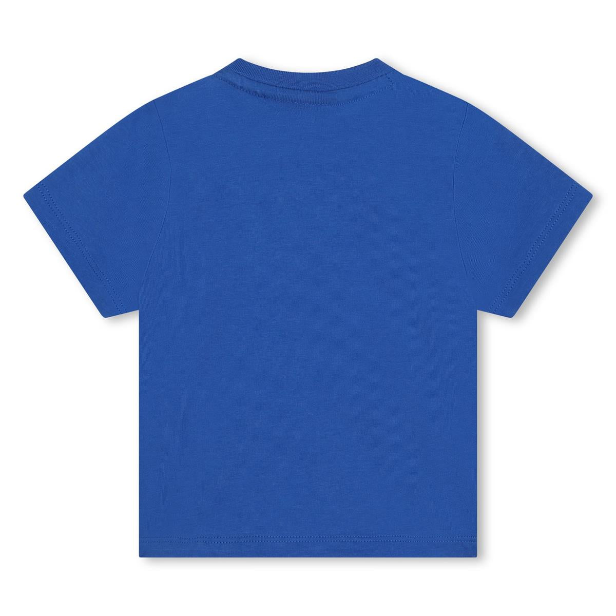 Baby Boys Blue Cotton T-Shirt