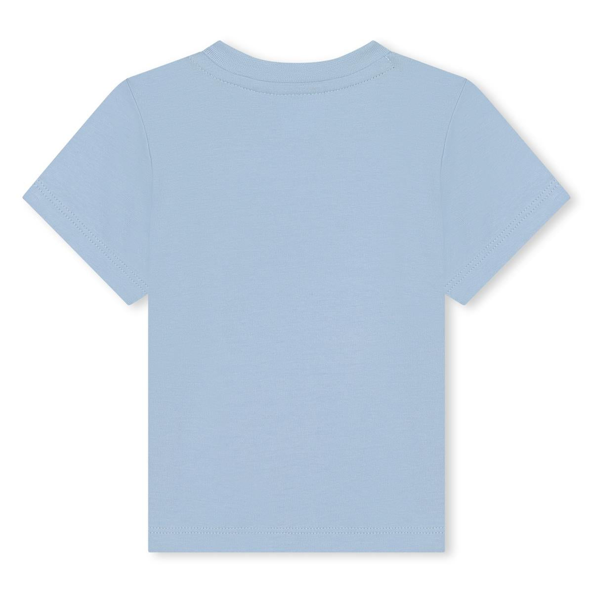 Baby Boys Blue Cotton T-Shirt