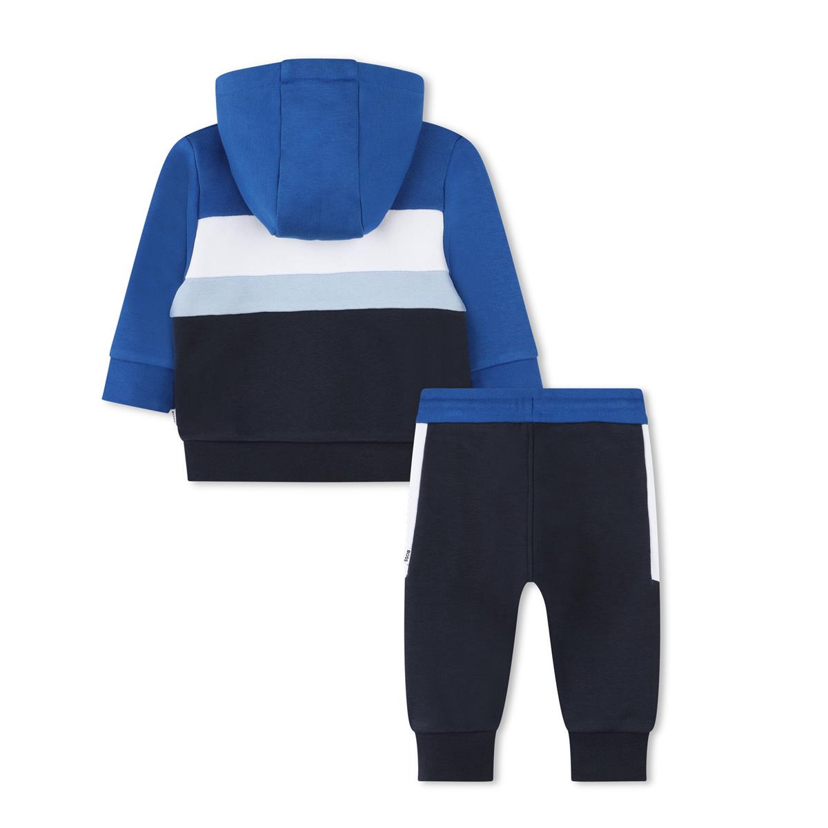 Baby Boys Blue Cotton Set