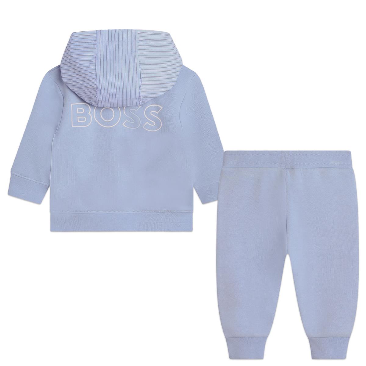 Baby Boys Light Blue Cotton Set