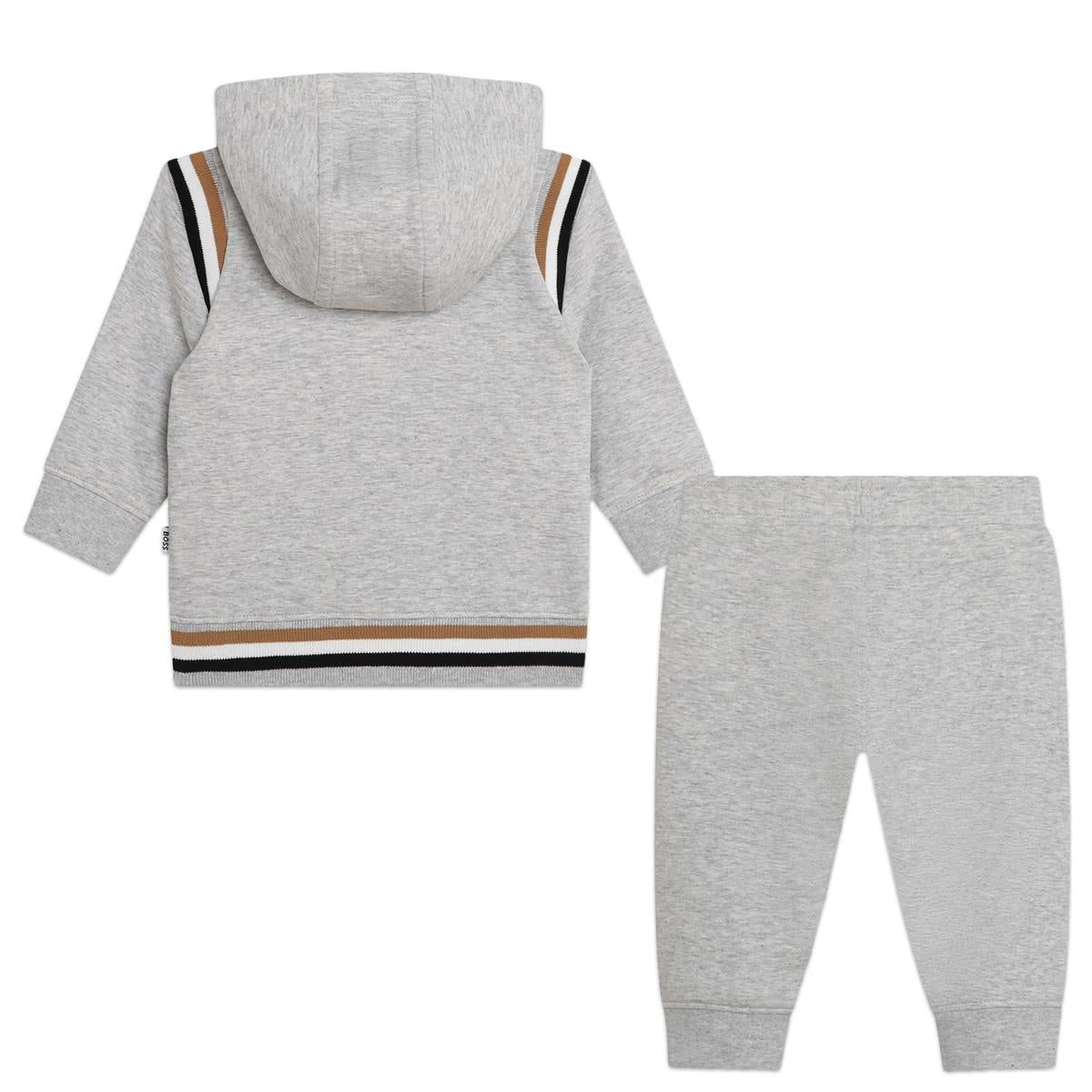 Baby Boys Grey Cotton Set