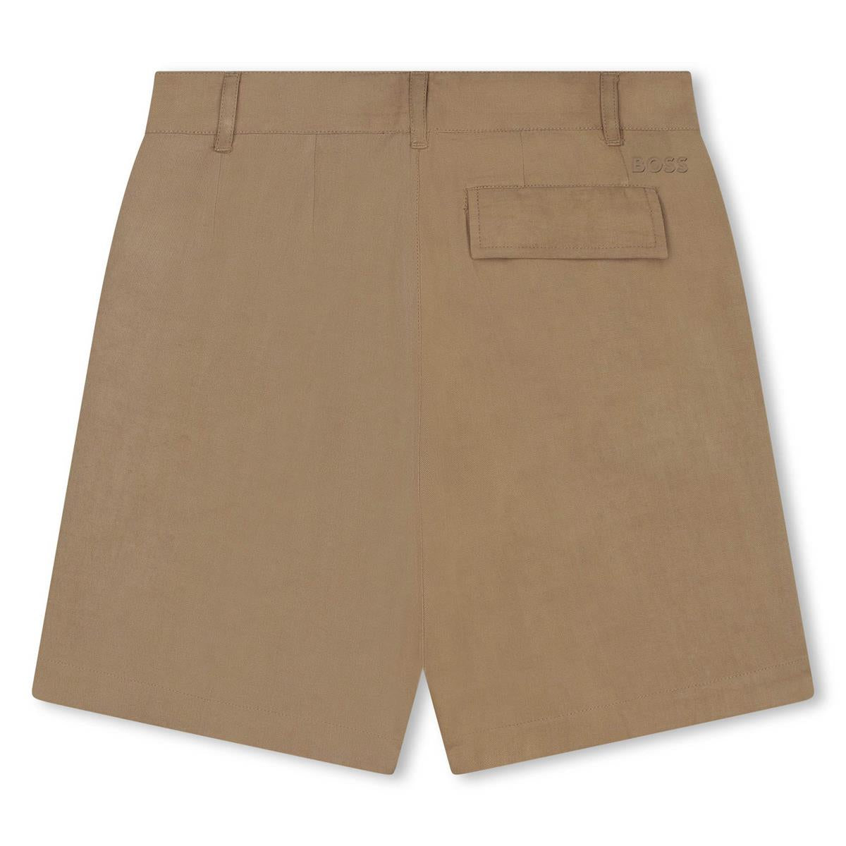 Boys Camel Shorts