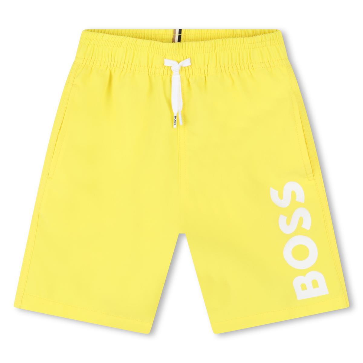 Boys Yellow Swim Shorts