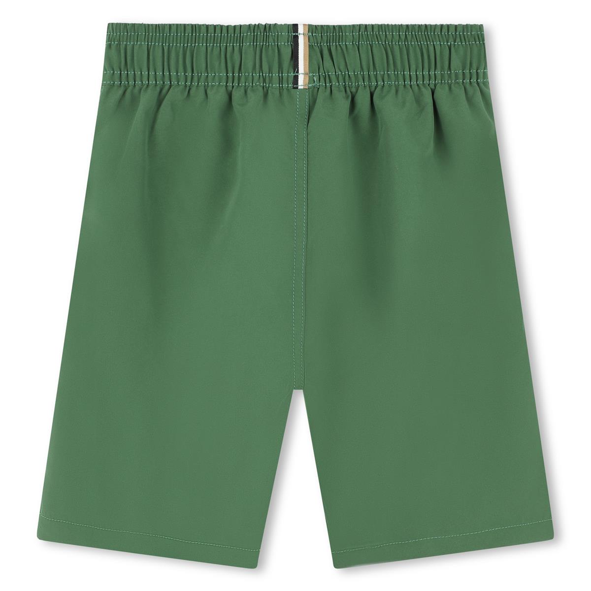 Boys Green Swim Shorts