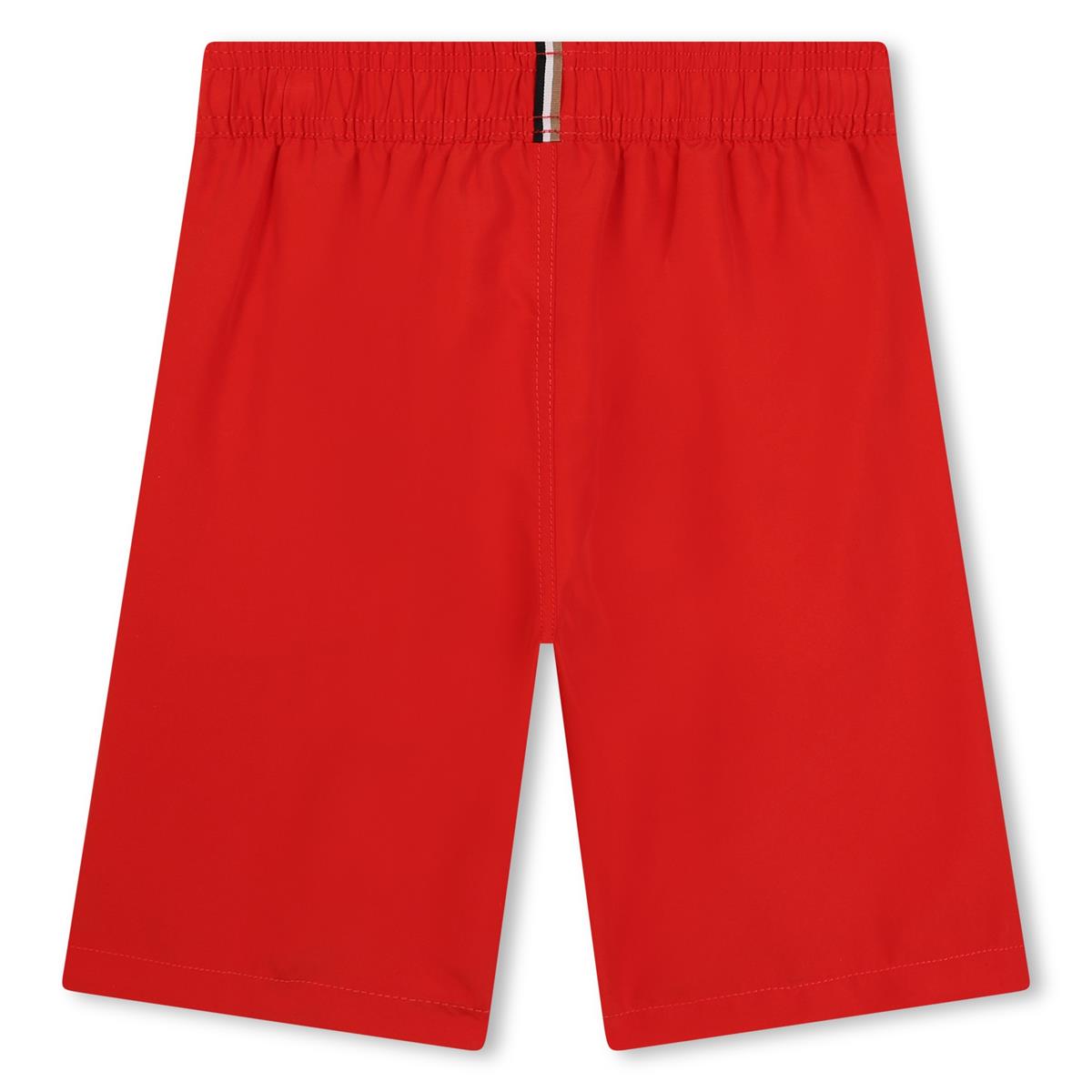 Boys Red Swim Shorts