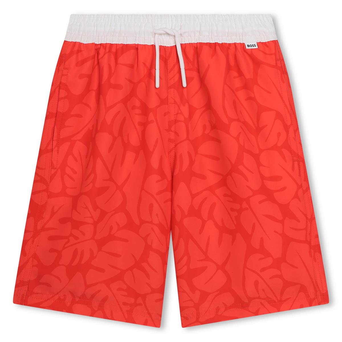 Boys Orange Swim Shorts