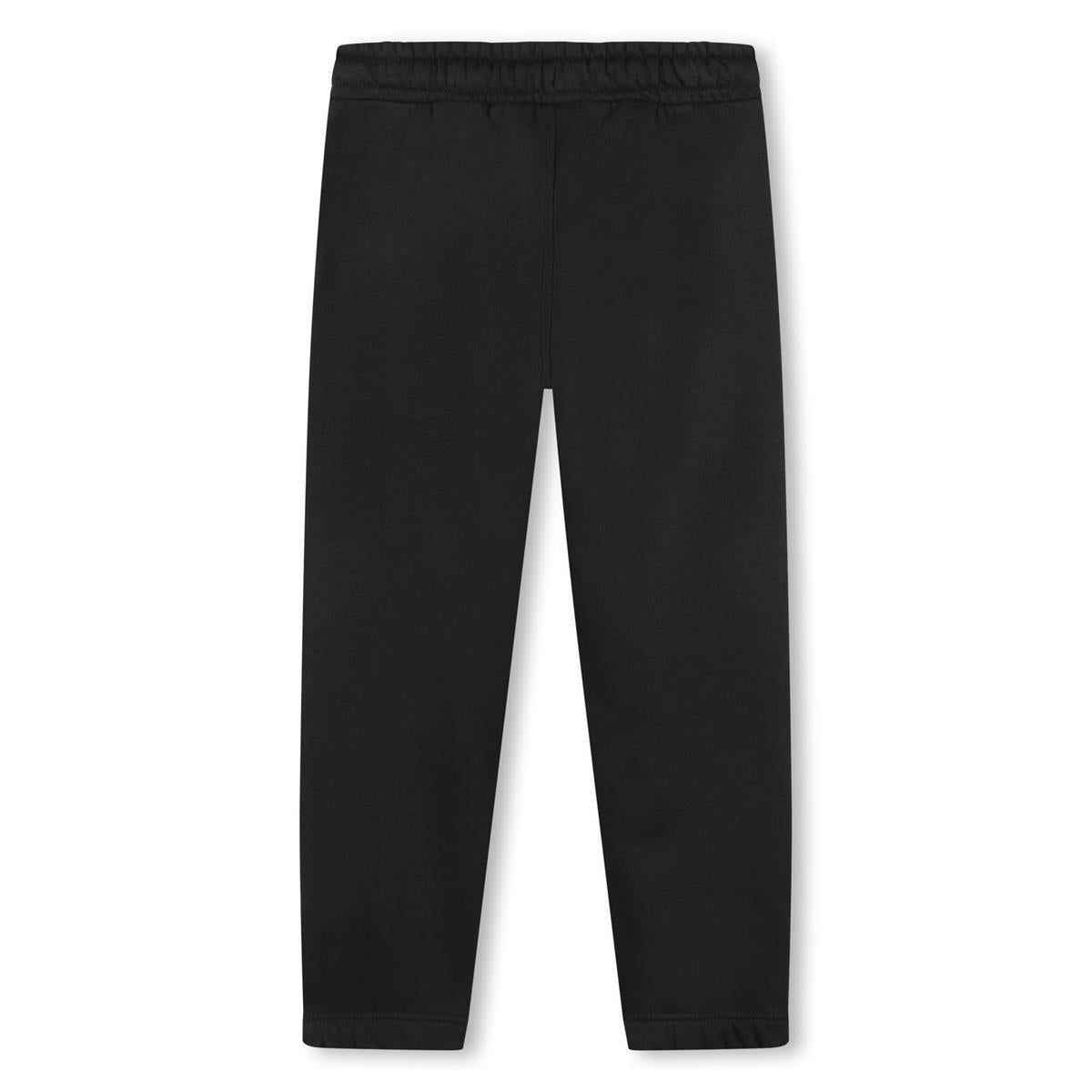 Boys Black Cotton Trousers