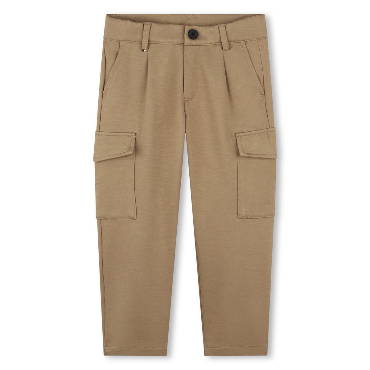 Boys Camel Trousers