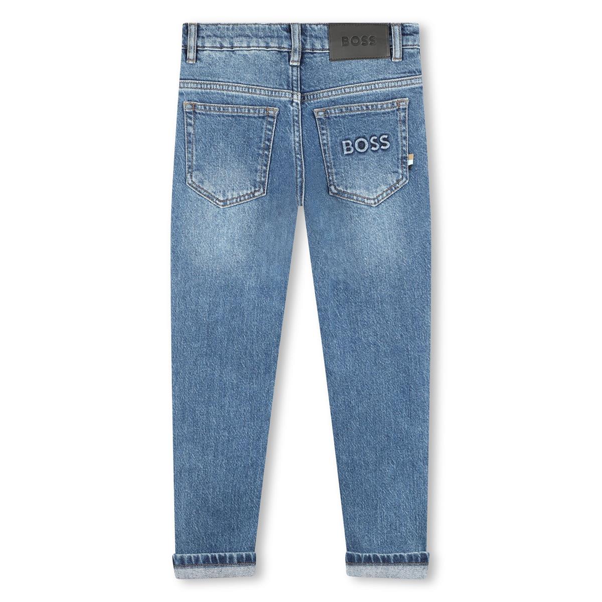 Boys Blue Denim Trousers