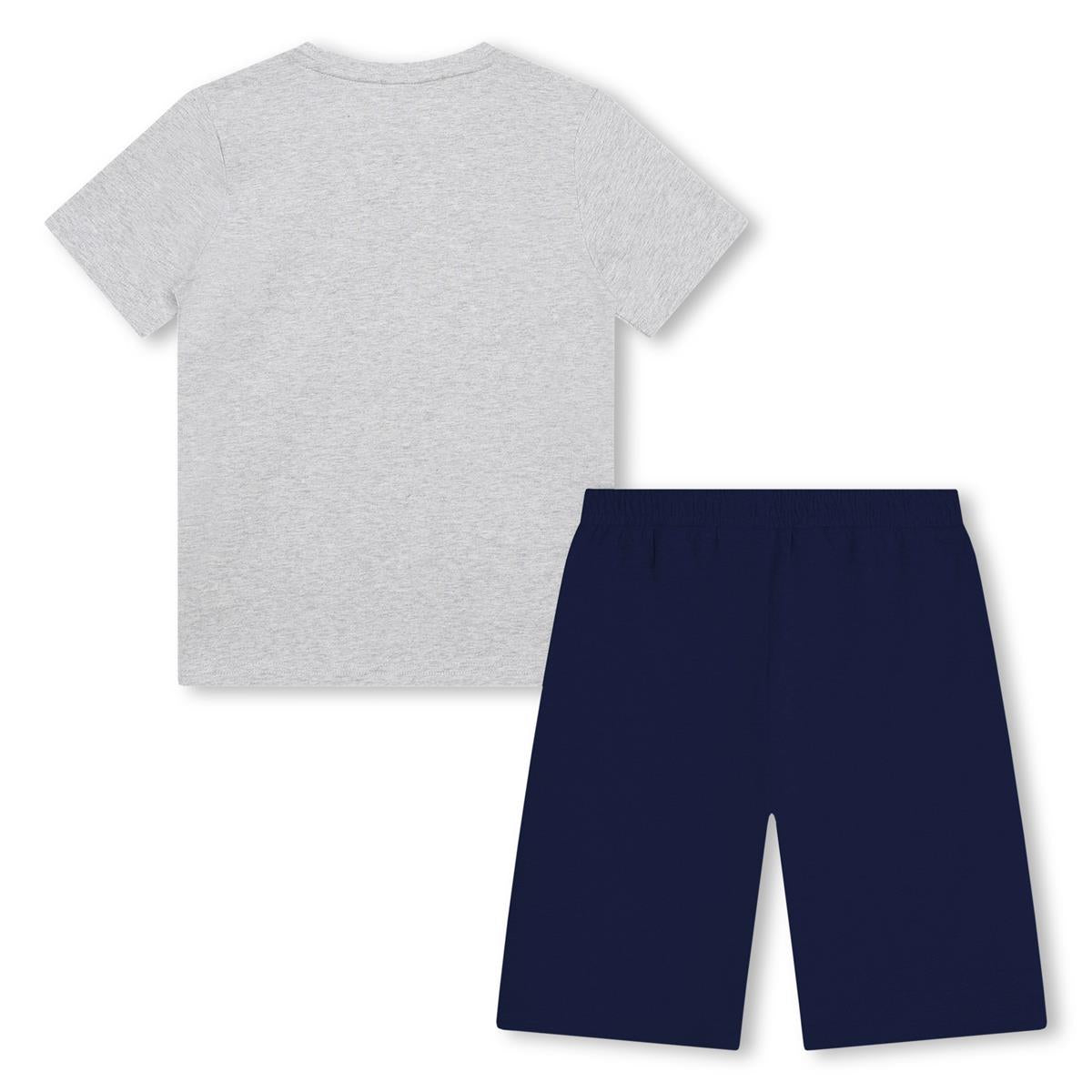 Boys Grey Cotton Set