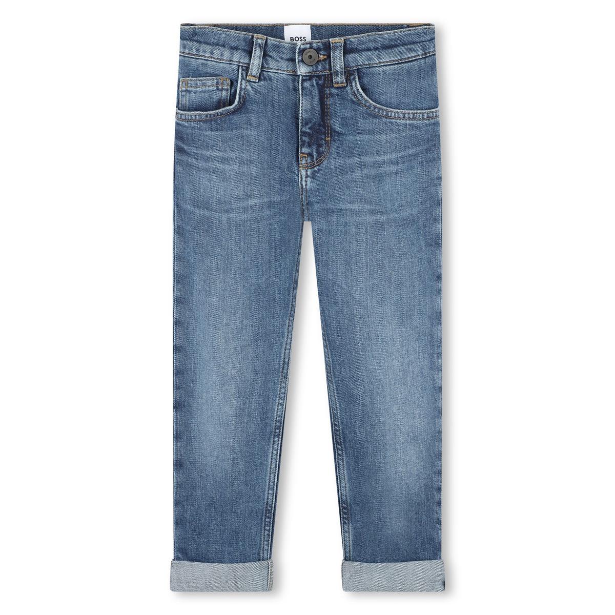 Boys Blue Denim Trousers