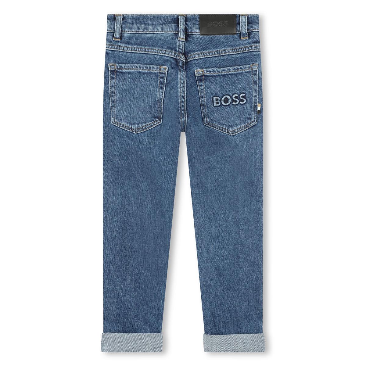 Boys Blue Denim Trousers