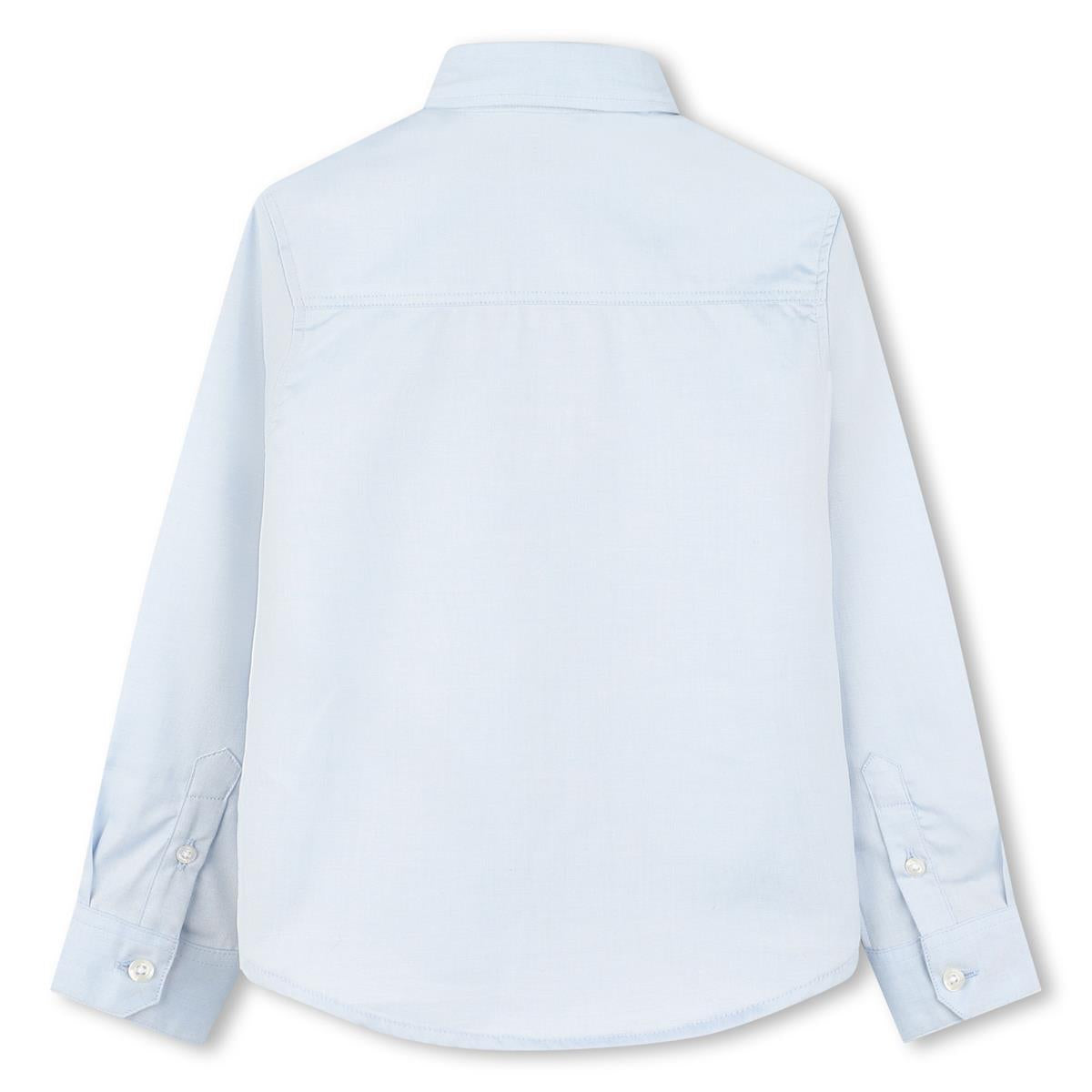 Boys Light Blue Cotton Shirt
