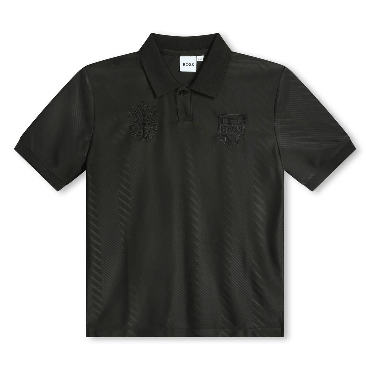 Boys Black Polo Shirt