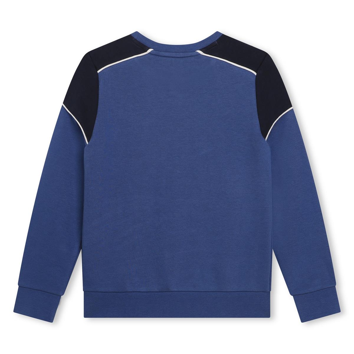 Boys Blue Cotton Sweatshirt