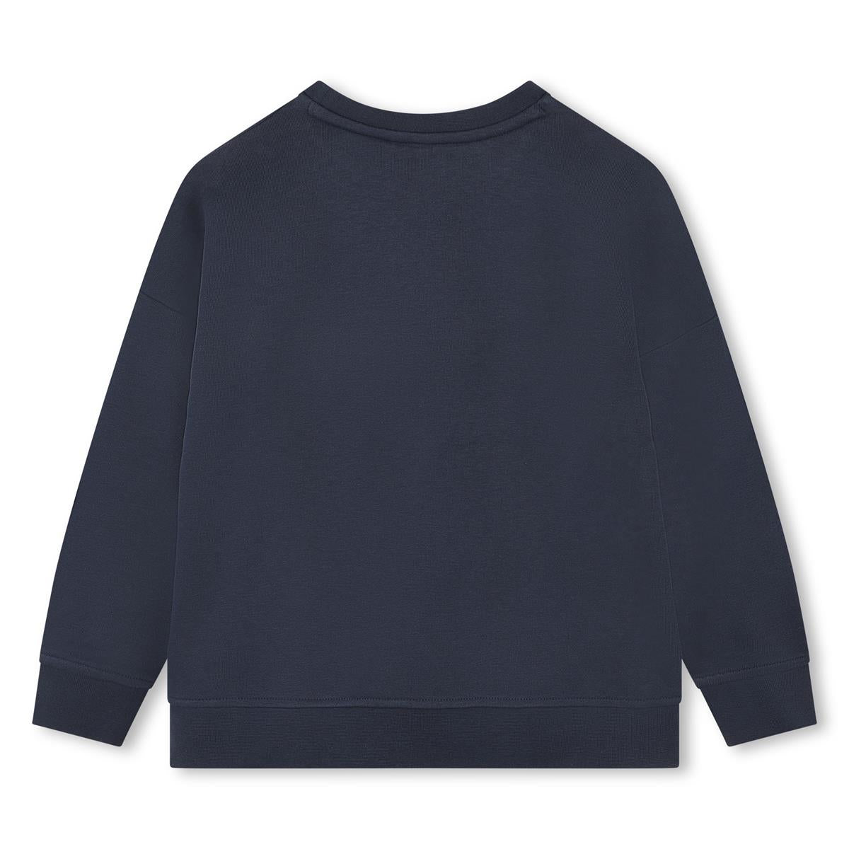 Boys Blue Cotton Sweatshirt