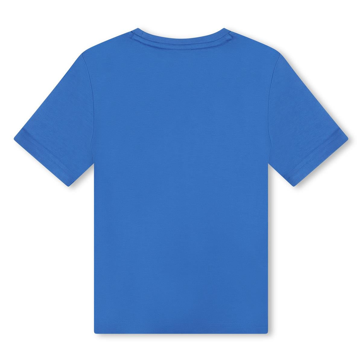 Boys Blue Cotton T-Shirt