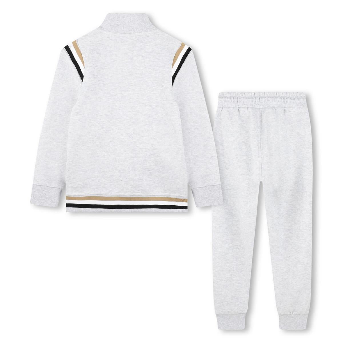 Boys Light Grey Cotton Set