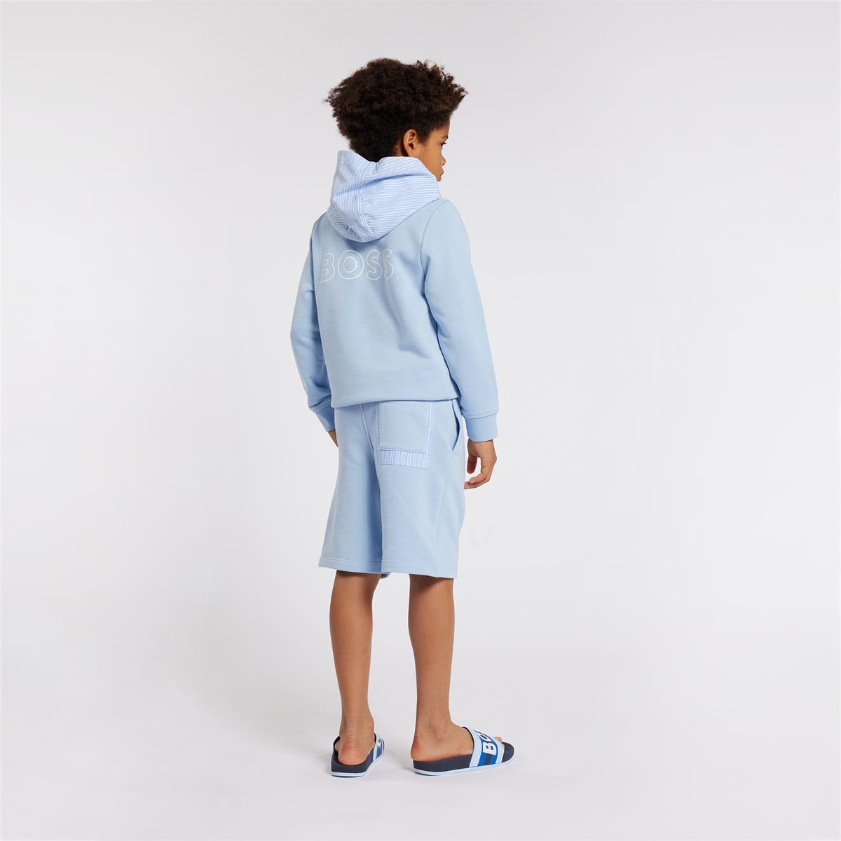 Boys White Cotton Set