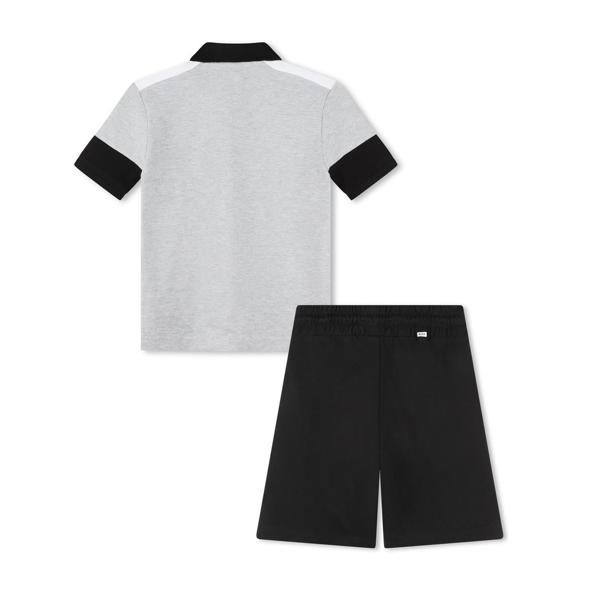 Boys Grey Cotton Set