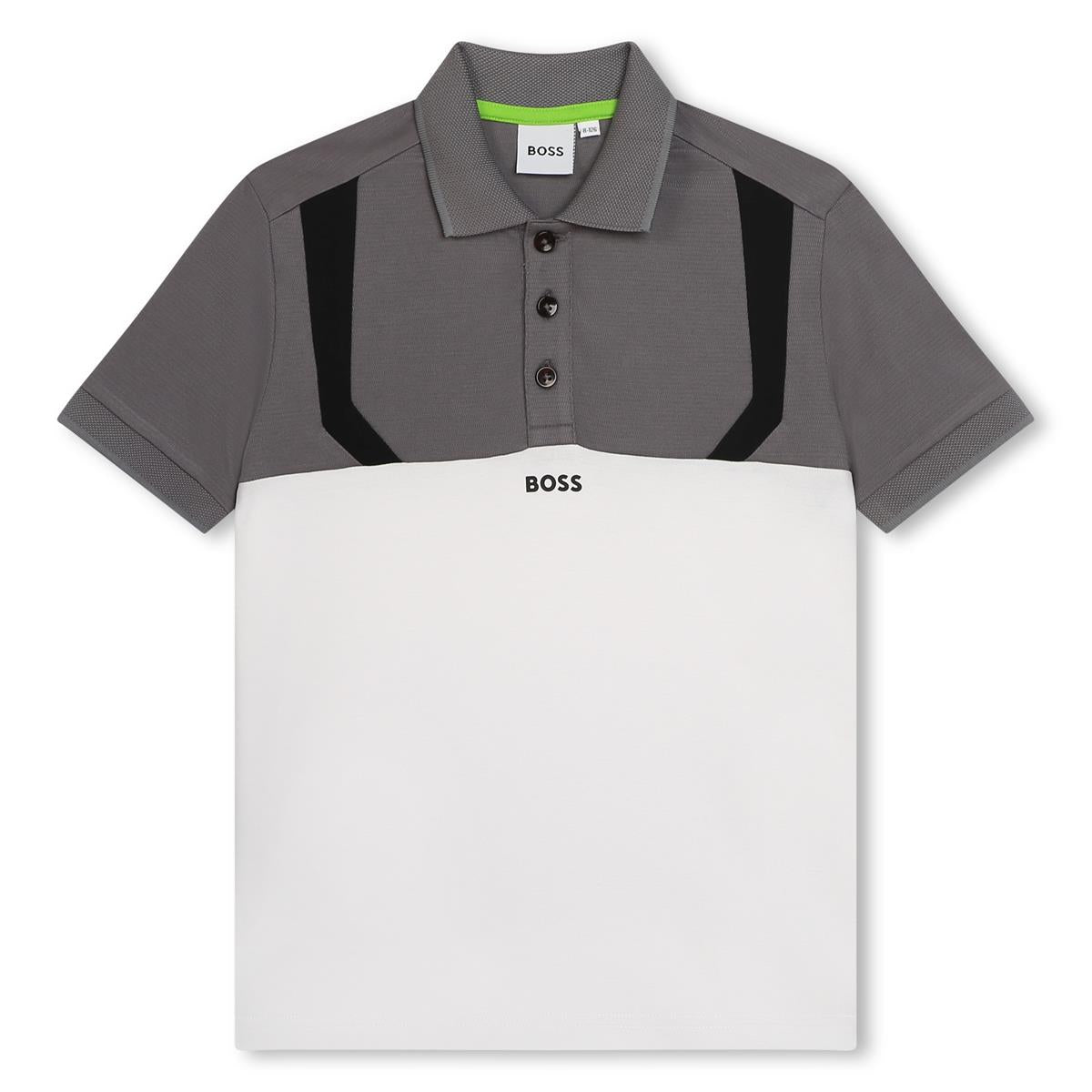 Boys Grey Polo Shirt