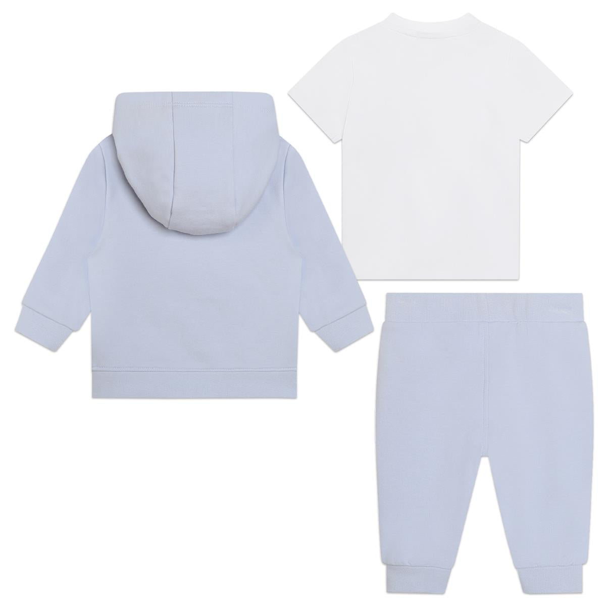 Baby Boys Blue Cotton Set