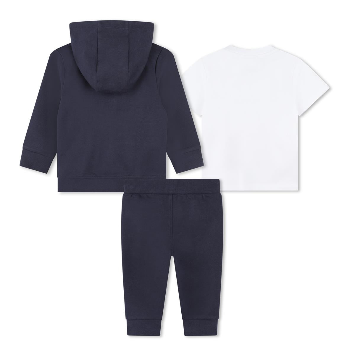 Baby Boys Navy Cotton Set