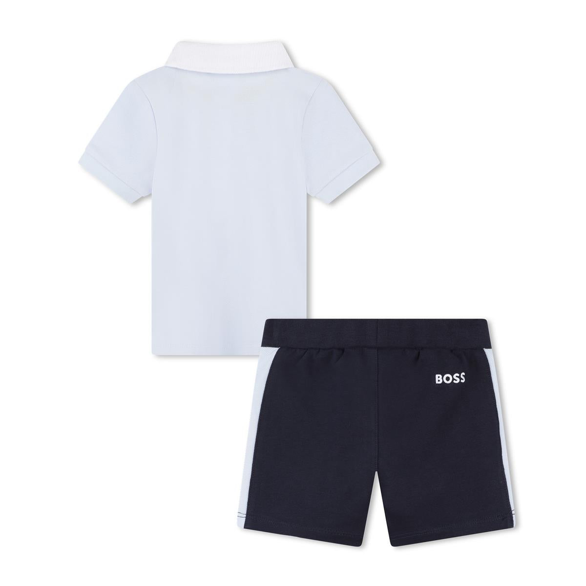 Baby Boys Light Blue Cotton Set