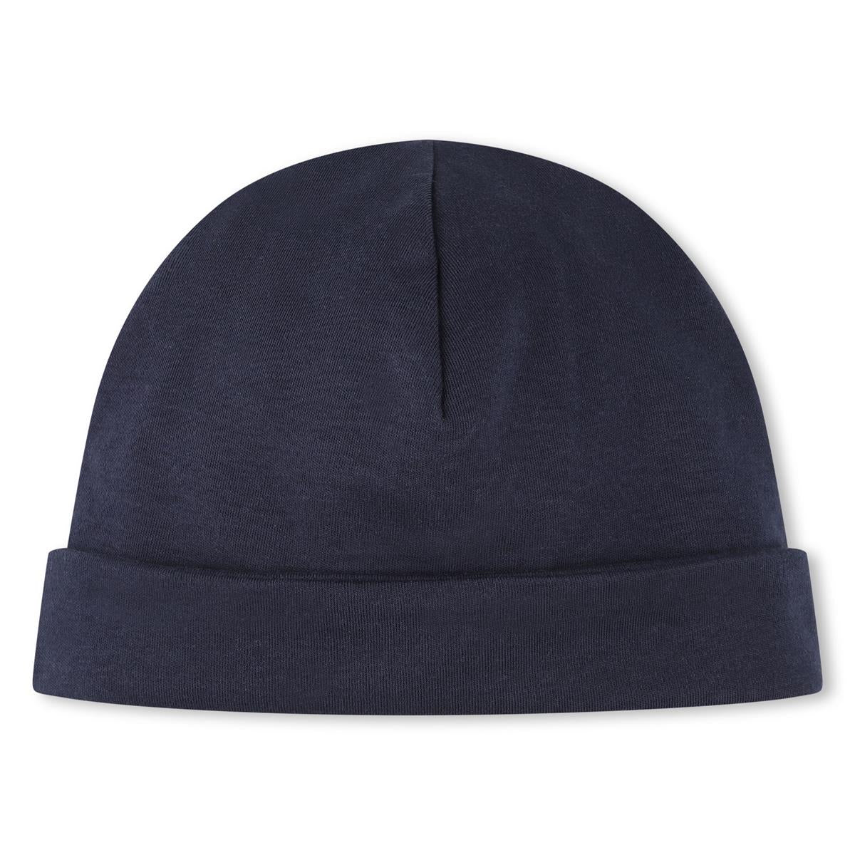 Baby Boys Blue Cotton Hat