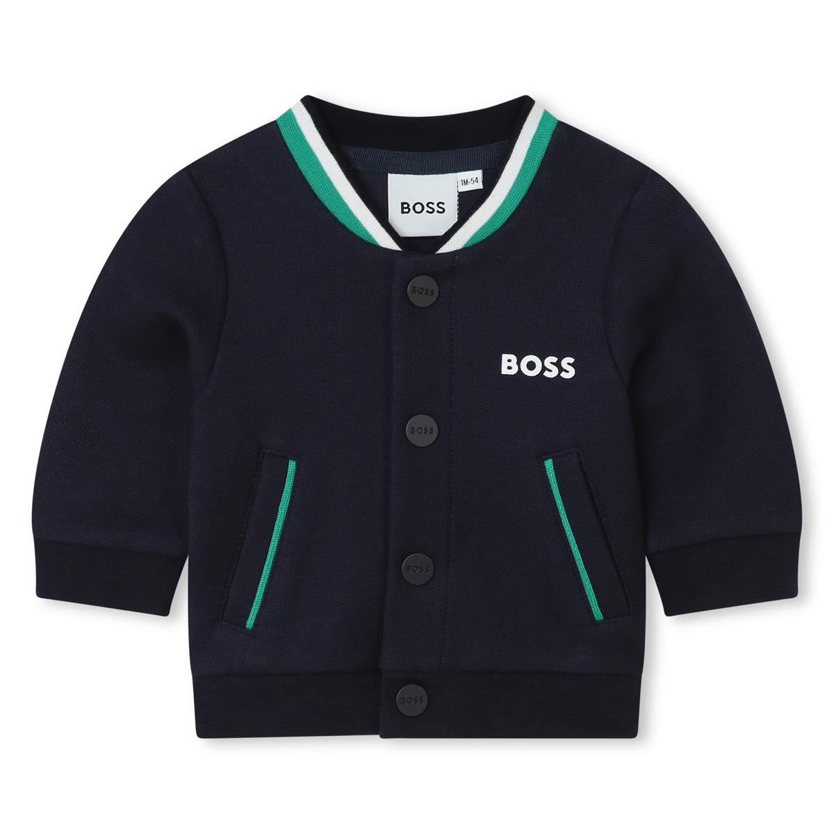 Baby Boys Navy Cotton Set