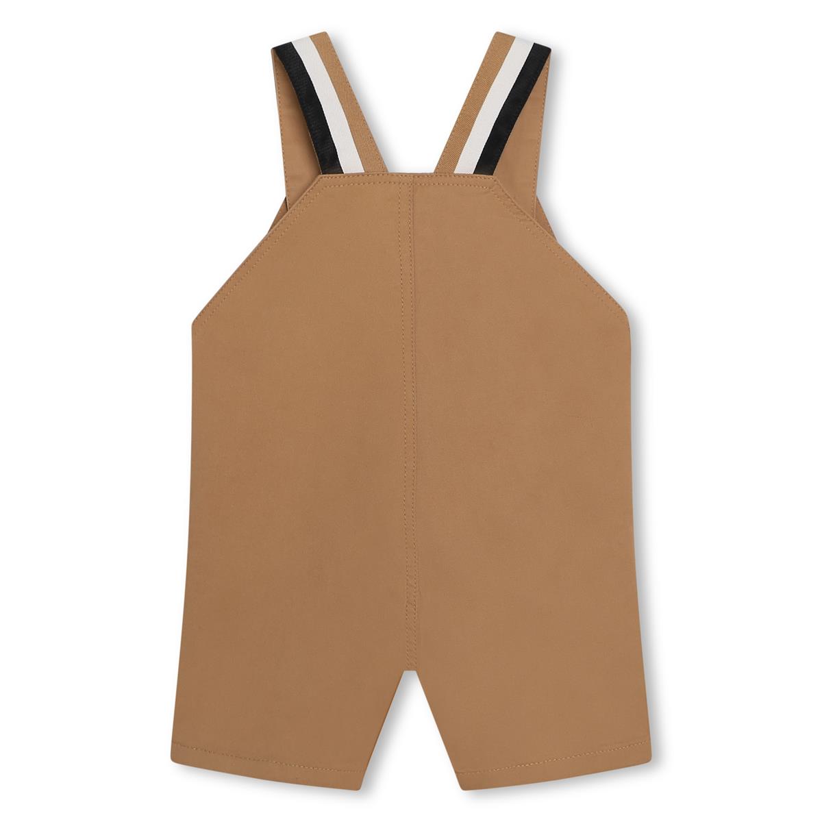 Baby Boys Camel Jumpsuit