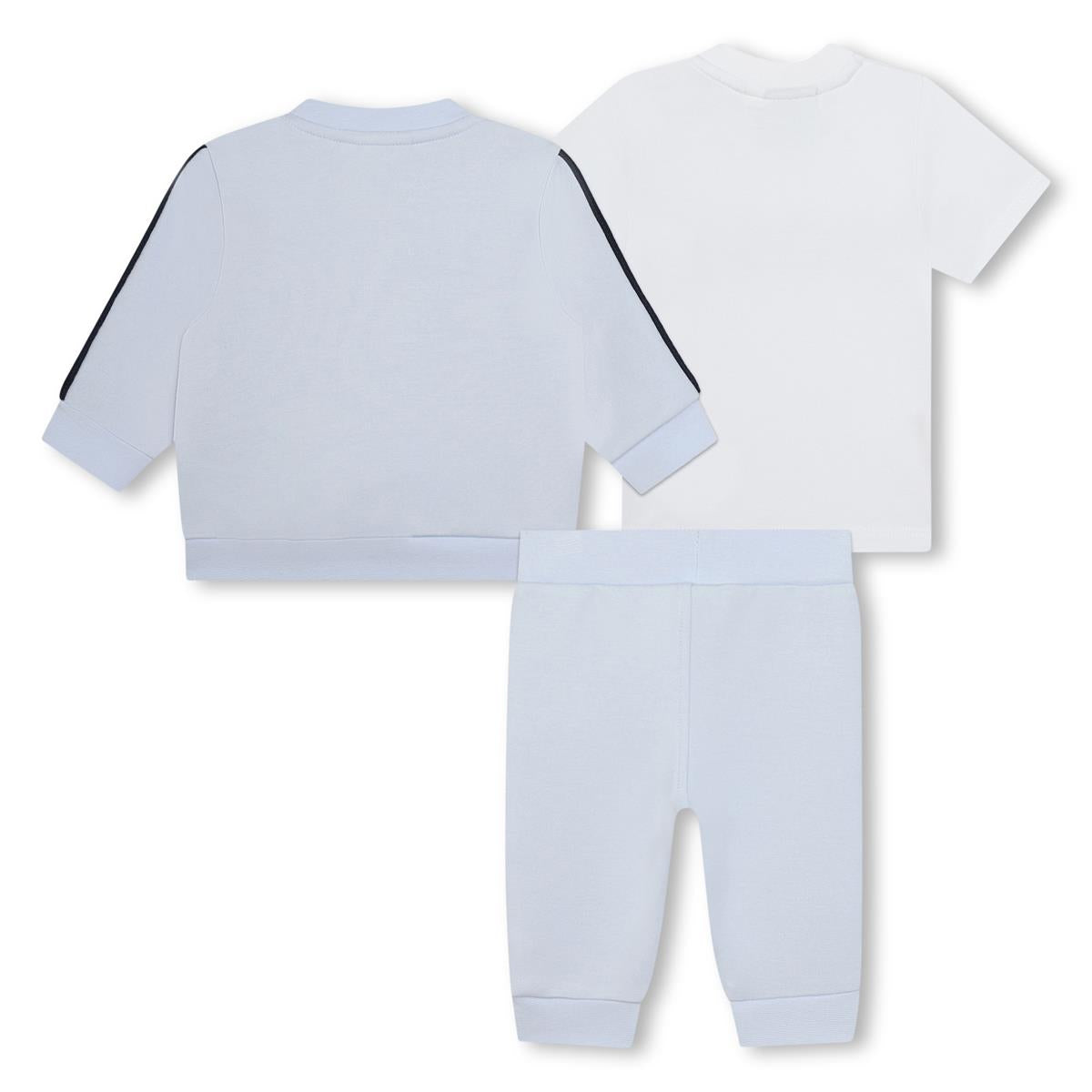 Baby Boys Light Blue Cotton Set