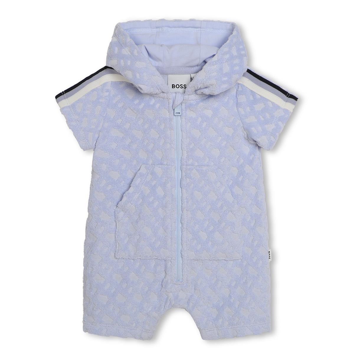 Baby Boys Light Blue Babysuit