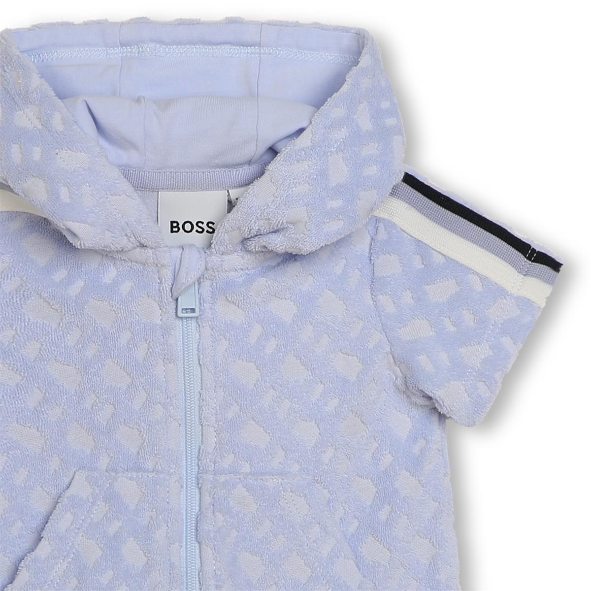 Baby Boys Light Blue Babysuit