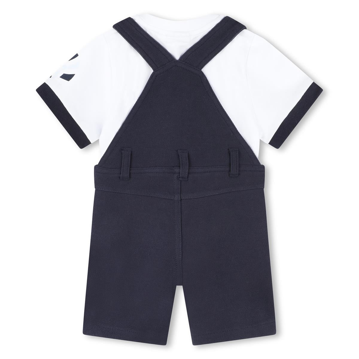 Baby Boys Navy Cotton Set