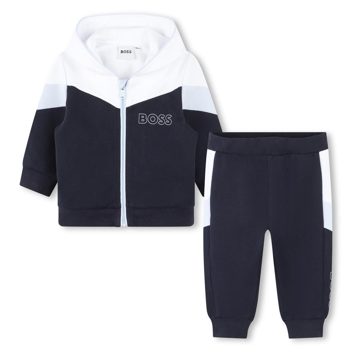 Baby Boys Navy Cotton Set