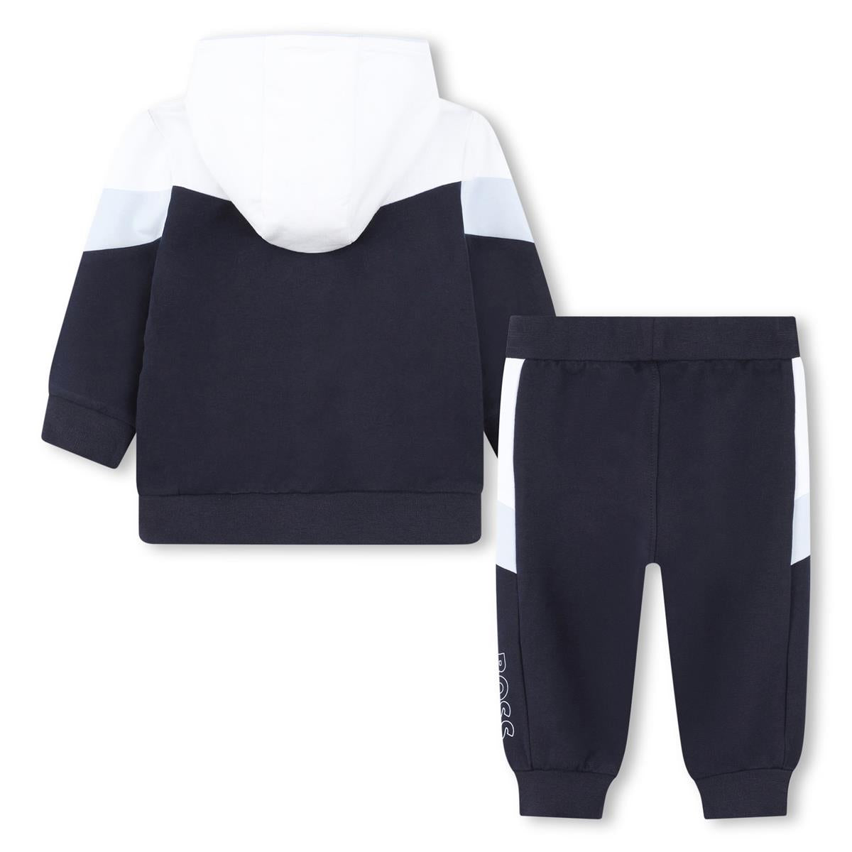 Baby Boys Navy Cotton Set